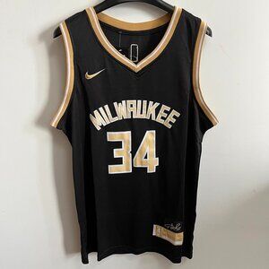 NBA Milwaukee 34 Antetokounmpo Jersey